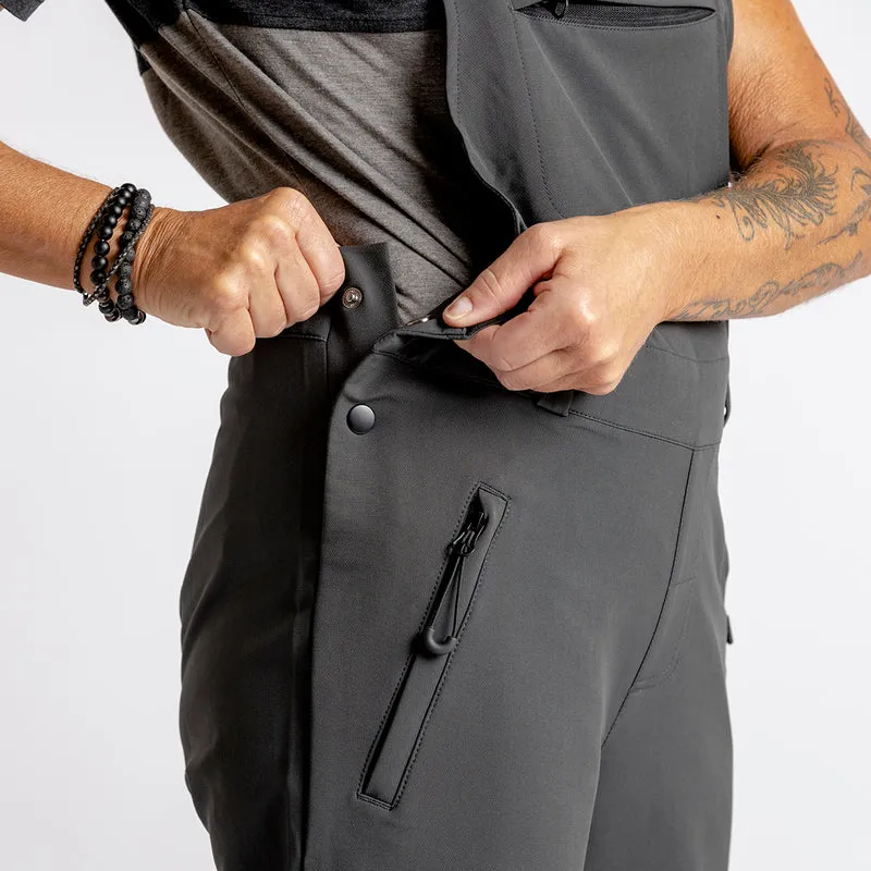 Women's Carve Latzhose anthrazit