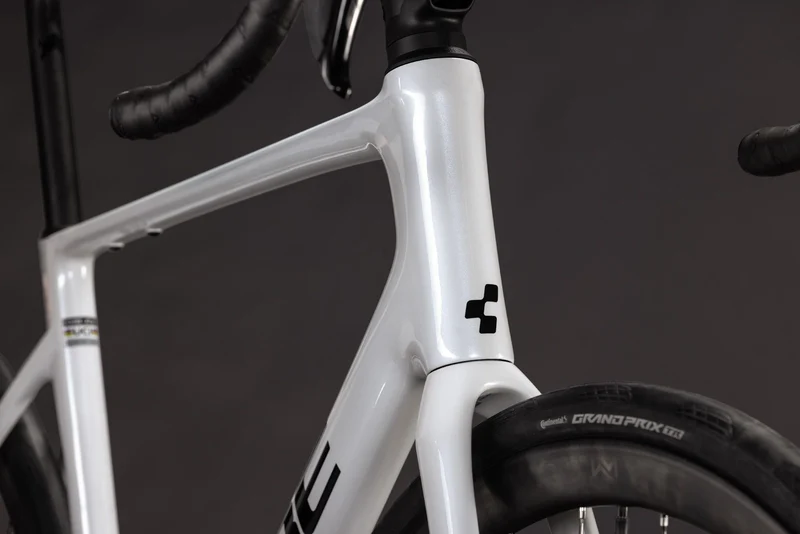 Cube Attain C:62 SLX Rennrad Diamant 28" metallicwhite´n´black