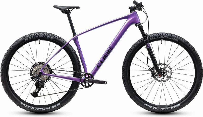 Cube Reaction C:62 Pro MTB Hardtail Diamant 29" cosmicpurple´n´black