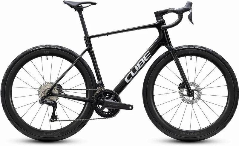 Cube Attain C:62 SLT Rennrad Diamant 28" carbon´n´white