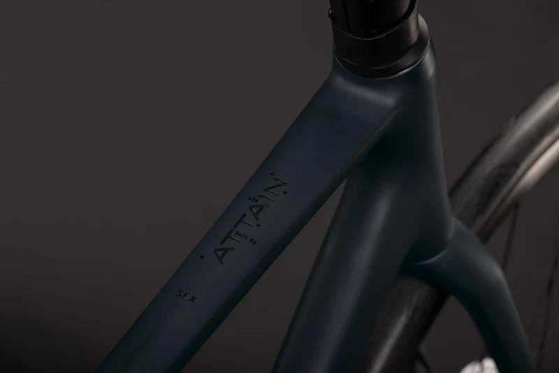 Cube Attain SLX Rennrad Diamant 28" black´n´chrome
