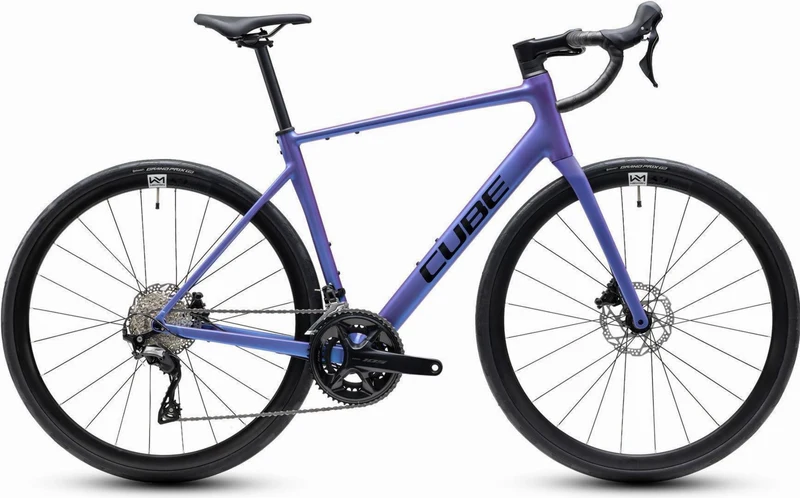Cube Attain SLX Rennrad Diamant 28" blueiris´n´black