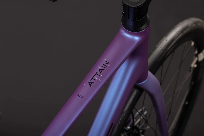 Cube Attain SLX Rennrad Diamant 28" blueiris´n´black