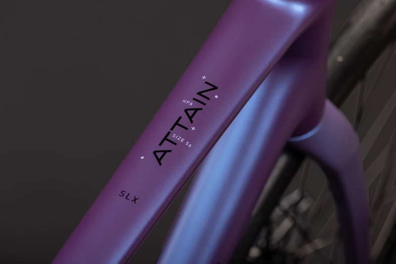 Cube Attain SLX Rennrad Diamant 28" blueiris´n´black