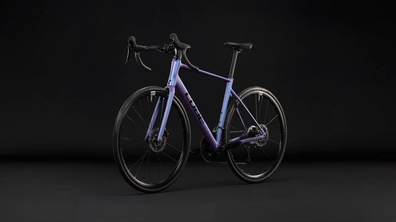 Cube Attain SLX Rennrad Diamant 28" blueiris´n´black