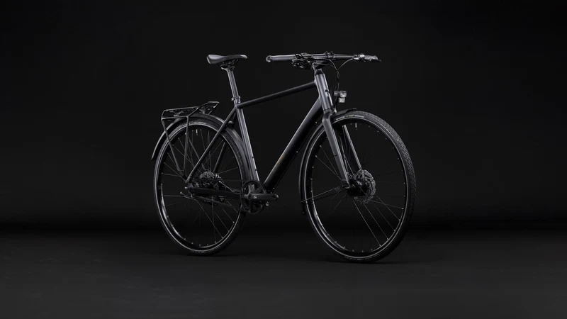 Cube Nulane Deluxe EXC FE Fitnessbike Diamant 28" grey´n´chrome