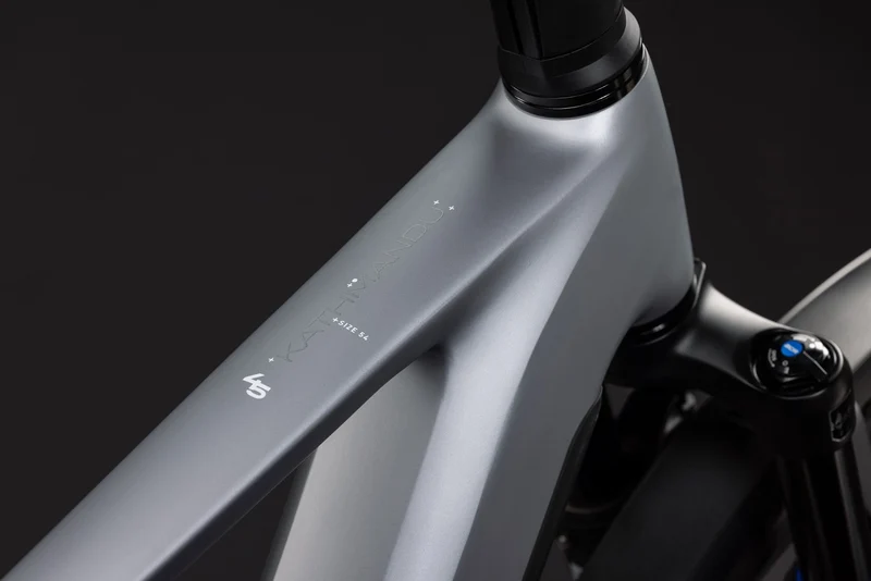 Cube Kathmandu Hybrid 45 800 Wh E-Citybike Diamant 28" slategrey´n´chrome