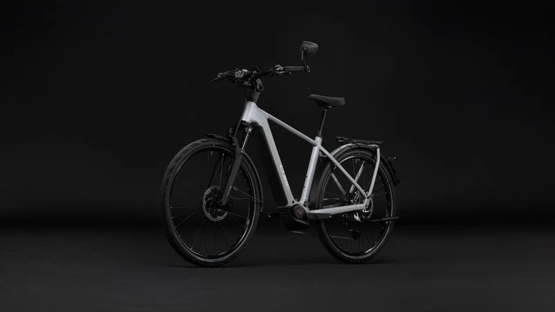 Cube Kathmandu Hybrid 45 800 Wh E-Citybike Diamant 28" slategrey´n´chrome