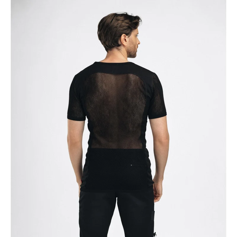 Aclima - Woolnet 120g Herren T-Shirt // Schwarz