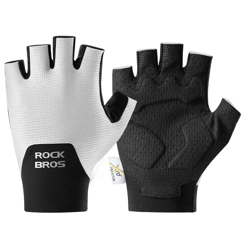 Halbfinger Fahrradhandschuhe mit PORON XRD Polster