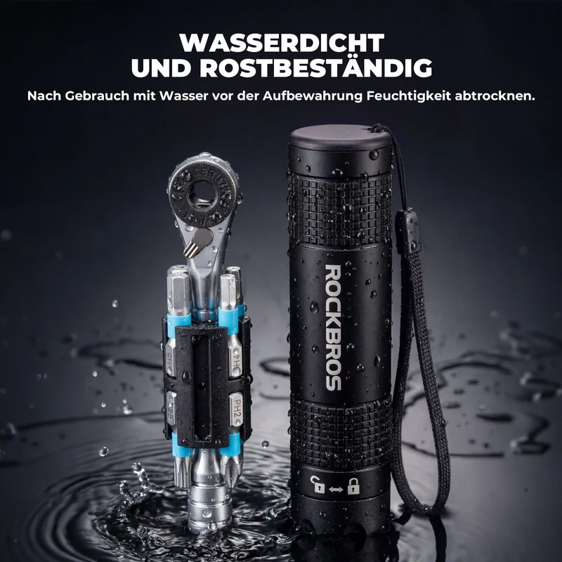 8-in-1 Mini-Fahrrad-Ratsche Multitool