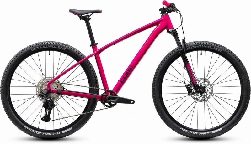 Cube Reaction Pro MTB Hardtail Diamant fuchsia´n´black