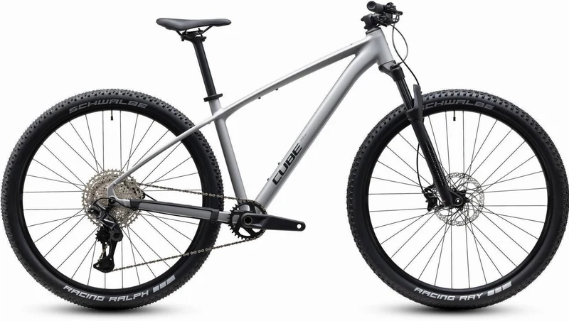 Cube Reaction Pro MTB Hardtail Diamant platinum´n´black