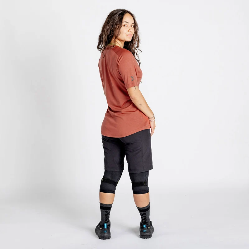 Damen Flow Merino Jersey mars