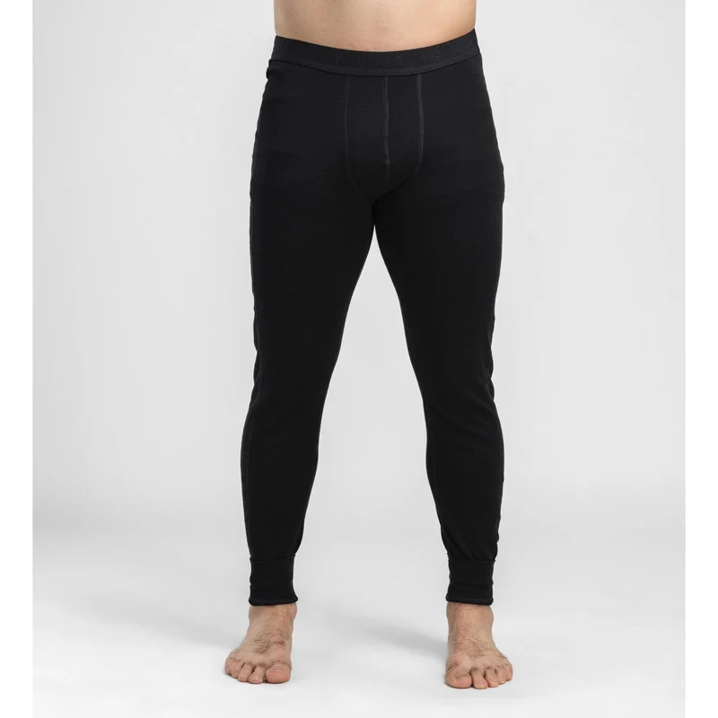 Aclima - Warmwool 200g Herren lange Unterhose // Schwarz