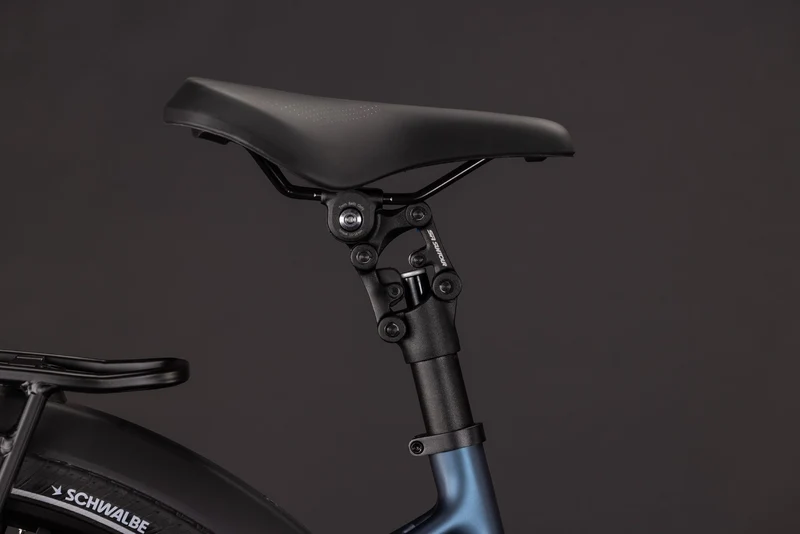 Cube Supreme Hybrid Deluxe ONE 600 Wh E-Trekkingbike Easy Entry navyblack´n´black