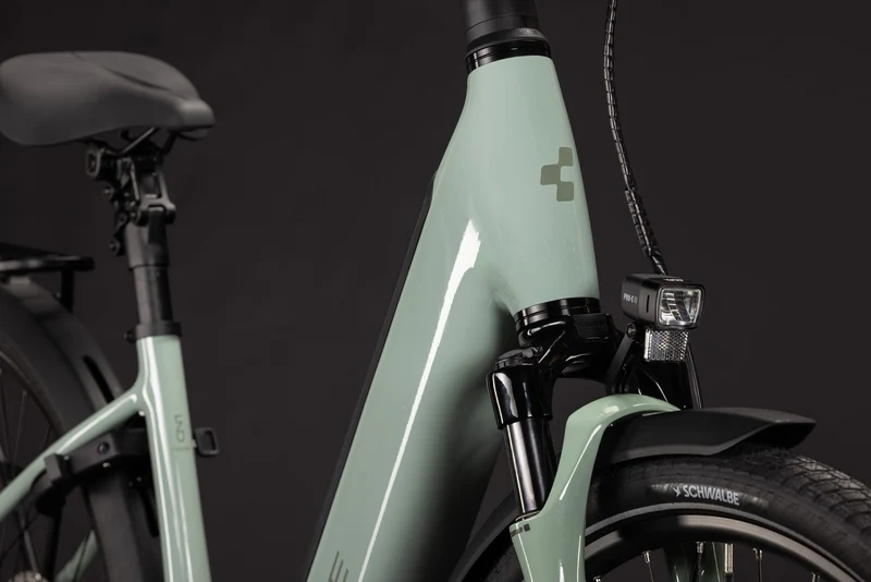 Cube Supreme Hybrid Deluxe ONE 600 Wh E-Trekkingbike Easy Entry aloegreen´n´reflex