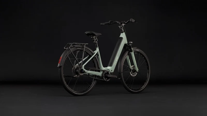 Cube Supreme Hybrid Deluxe ONE 600 Wh E-Trekkingbike Easy Entry aloegreen´n´reflex
