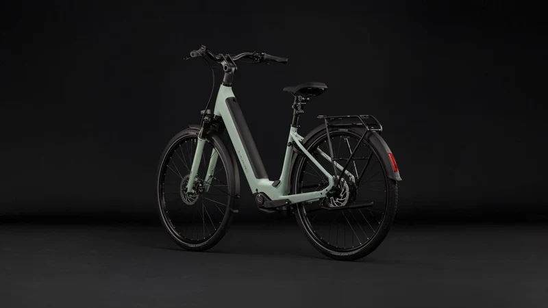 Cube Supreme Hybrid Deluxe ONE 600 Wh E-Trekkingbike Easy Entry aloegreen´n´reflex