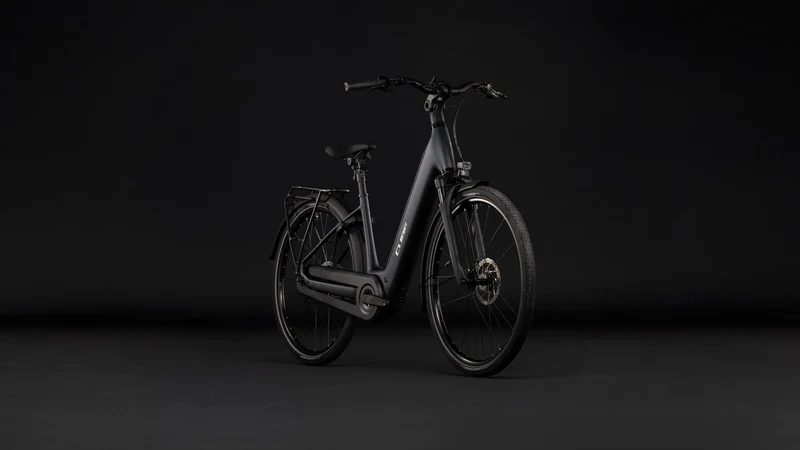 Cube Supreme Hybrid Comfort Pro 600 Wh E-Trekkingbike Easy Entry grey´n´chrome