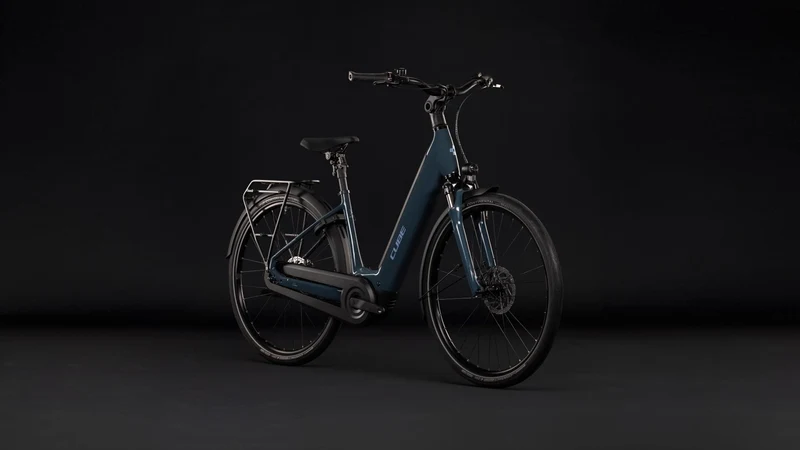 Cube Supreme Hybrid Comfort ONE 600 Wh E-Trekkingbike Easy Entry storm´n´reflex