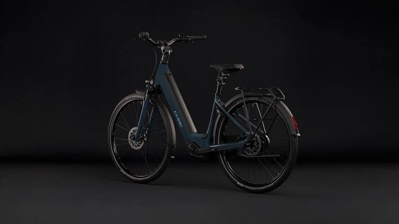 Cube Supreme Hybrid Comfort ONE 600 Wh E-Trekkingbike Easy Entry storm´n´reflex