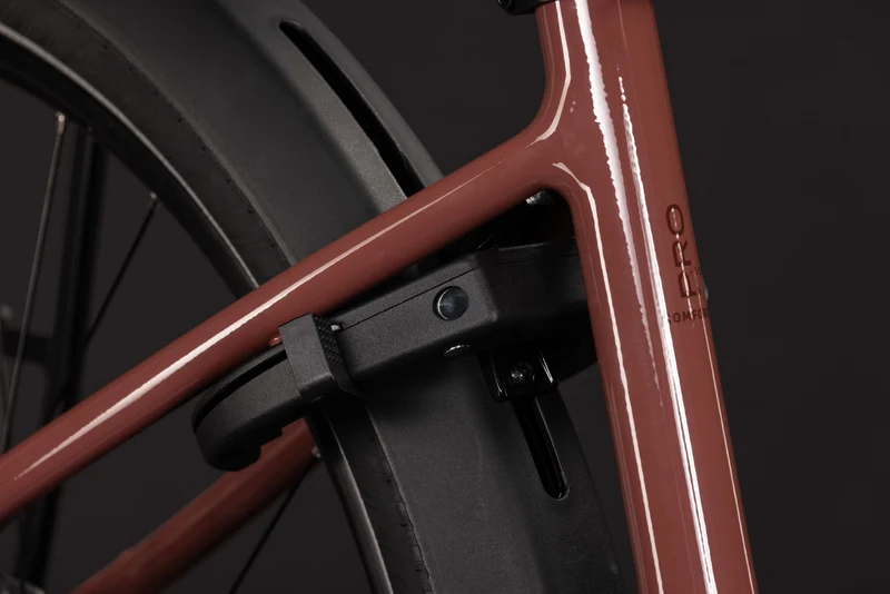 Cube Supreme Hybrid Comfort Pro 600 Wh E-Trekkingbike Easy Entry burgundy´n´claret
