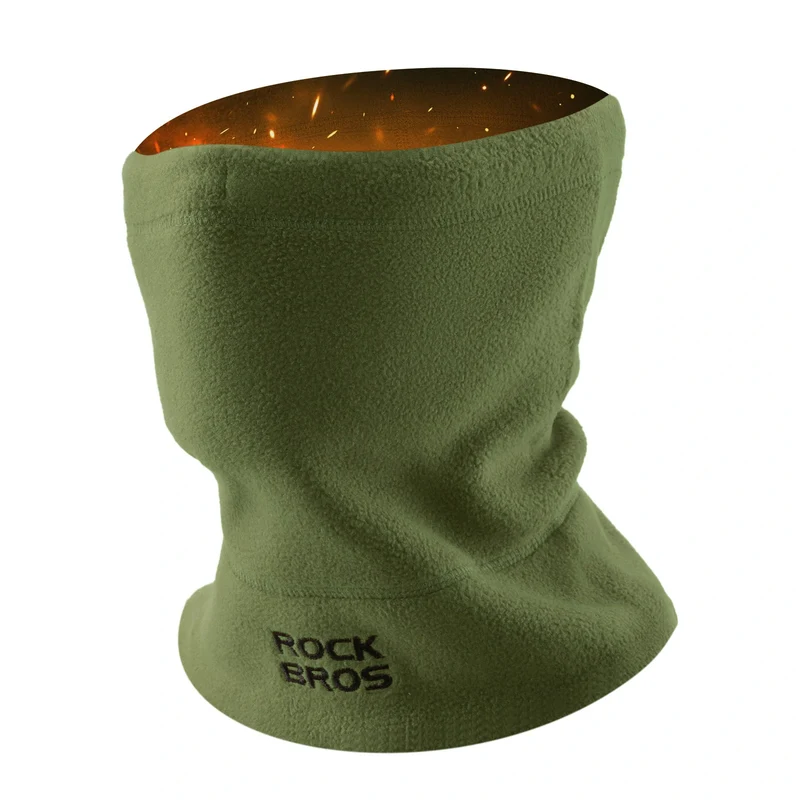 Winter Schlauchschal Fleece Halswärmer, Winddichtes Multifunktionstuch