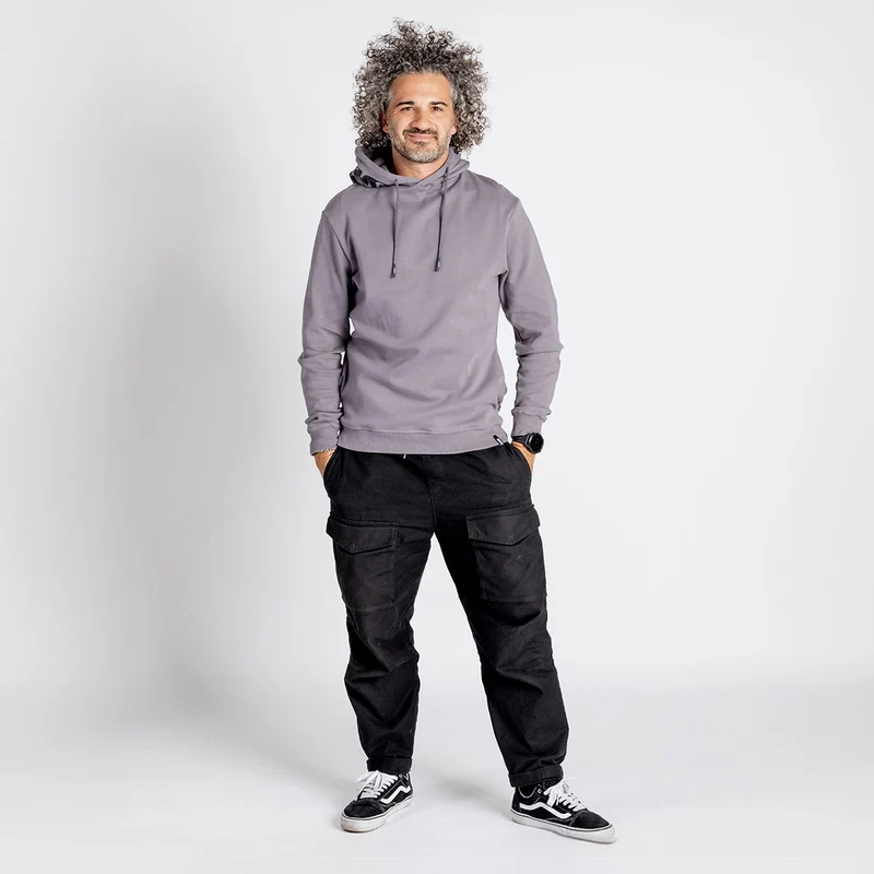 Brand Organic 2.0 Hoodie dirty purple