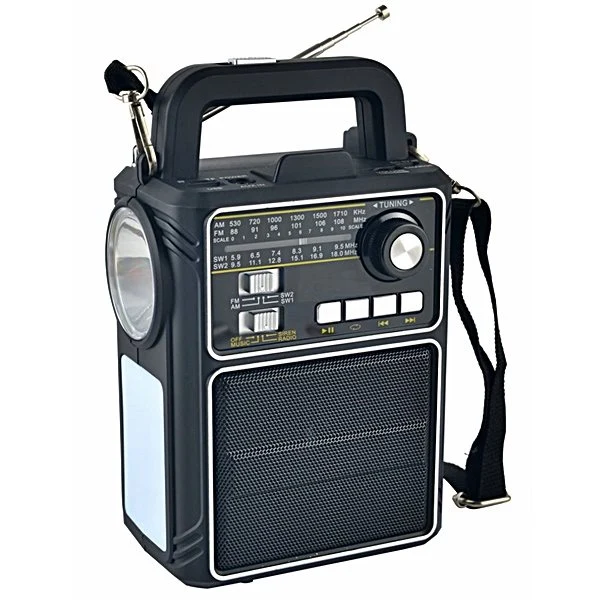Solargenerator internationales Radio ÜBERLEBENDER ARMEE-TYP