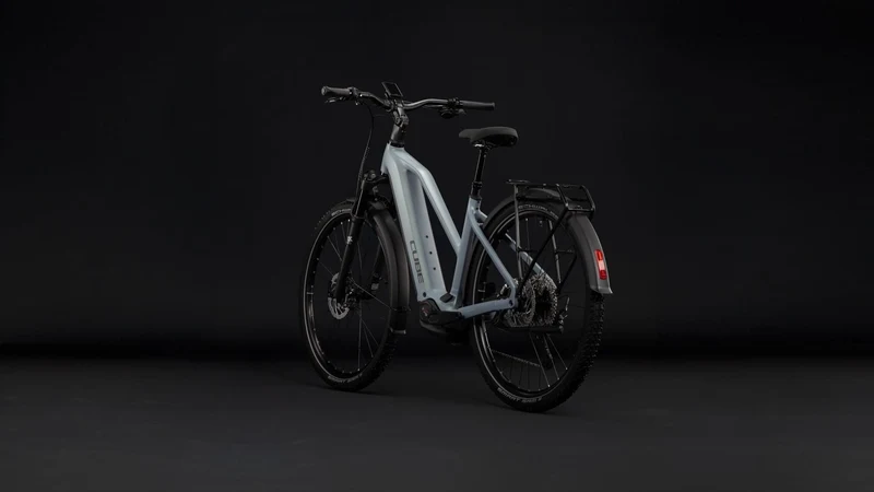 Cube Nuride Hybrid EXC 800 Wh E-Trekkingbike Trapeze 28" seagrey´n´black