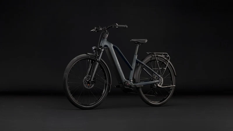 Cube Touring Hybrid ONE 600 Wh E-Trekkingbike Trapeze 28" grey´n´coolgrey