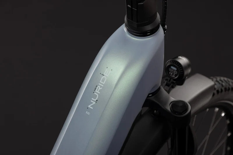 Cube Nuride Hybrid EXC 800 Wh E-Trekkingbike Easy Entry 28" seagrey´n´black