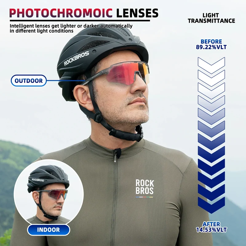 Fahrradbrille Photochromatisch Unisex