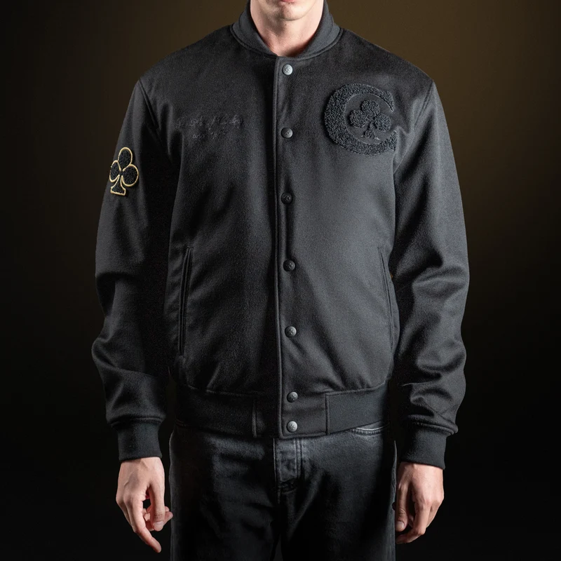 Black Varsity Jacket