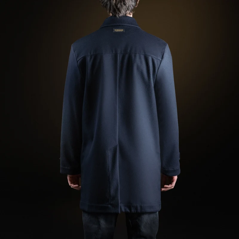 Navy Blue Trench
