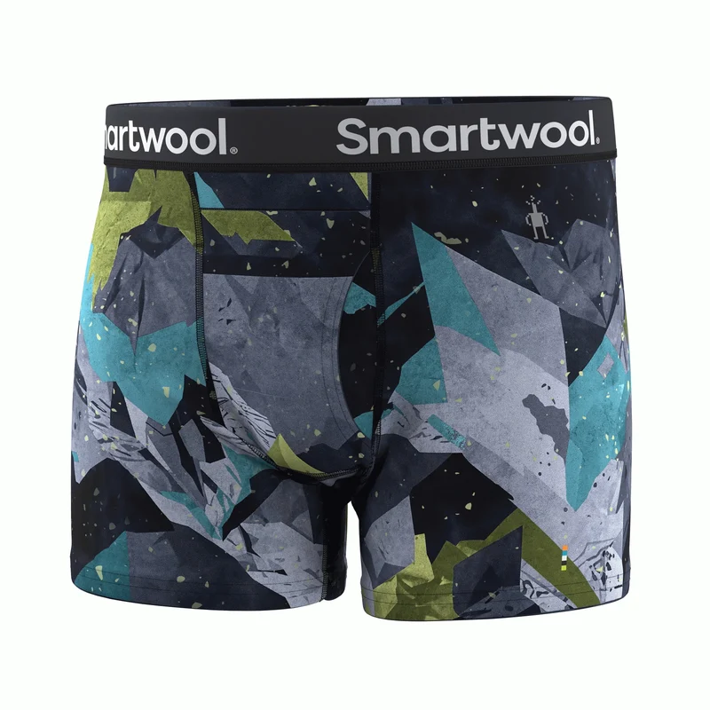 Men's Merino Print Boxer Brief Boxed