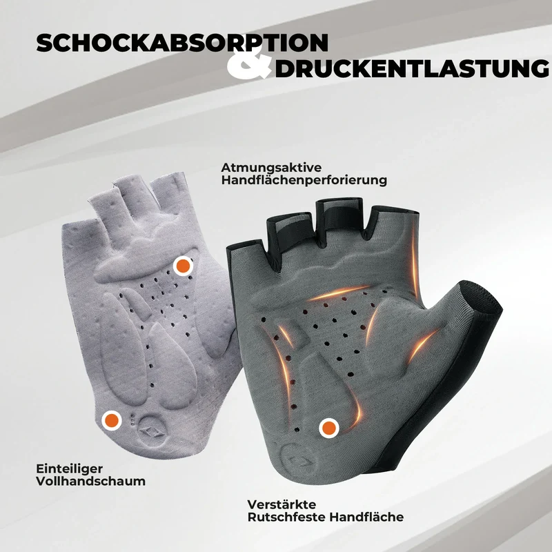 ROAD TO SKY Fahrradhandschuhe Halbfinger - TLS005