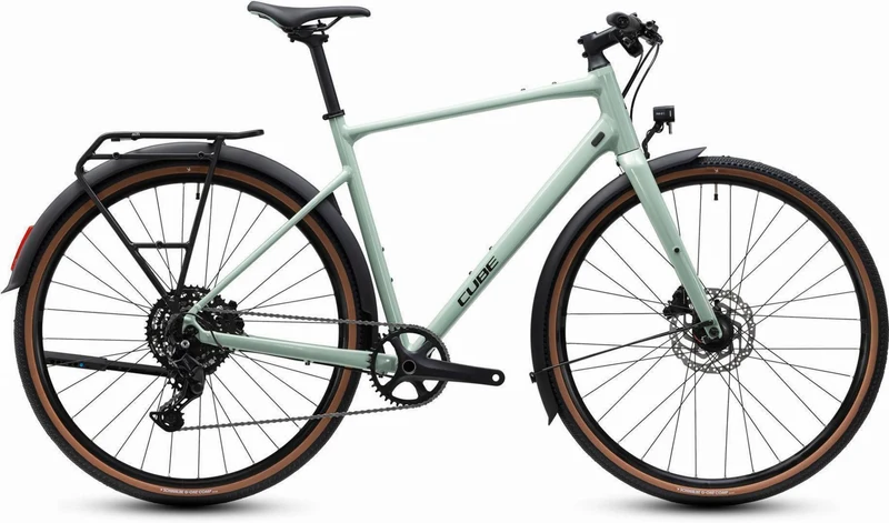 Cube Nulane Pro FE Fitnessbike Diamant 28" aloegreen´n´black