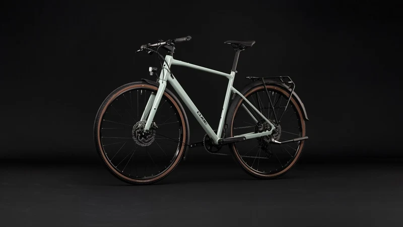 Cube Nulane Pro FE Fitnessbike Diamant 28" aloegreen´n´black