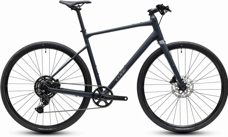 Cube Nulane Pro Fitnessbike Diamant 28" night´n´chrome