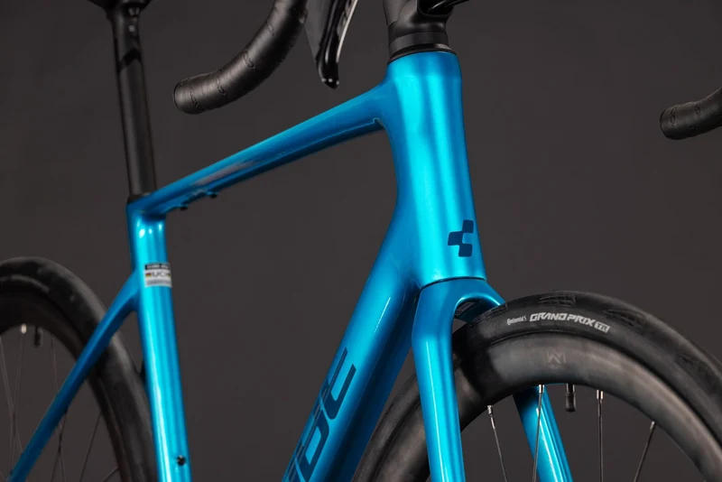 Cube Attain C:62 SLX Rennrad Diamant 28" bali´n´blue