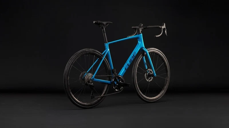 Cube Attain C:62 SLX Rennrad Diamant 28" bali´n´blue
