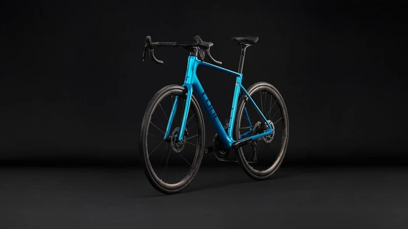Cube Attain C:62 SLX Rennrad Diamant 28" bali´n´blue