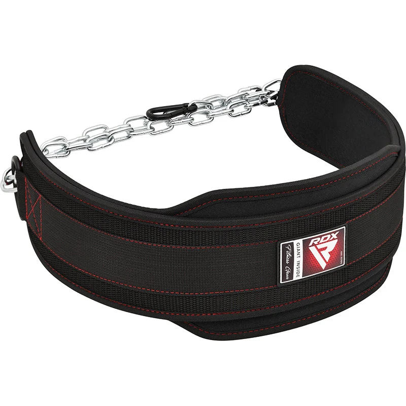 RDX T7 Krafttraining Dip Gürtel Mit Kette