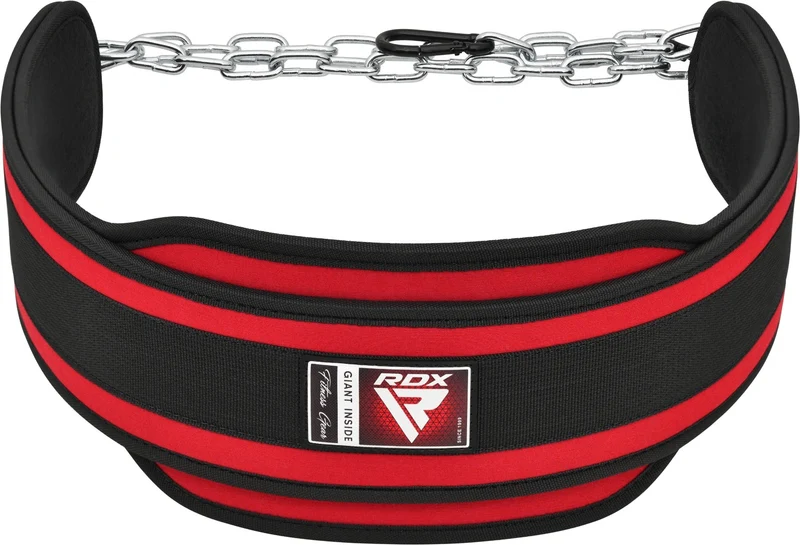RDX T7 Krafttraining Dip Gürtel Mit Kette