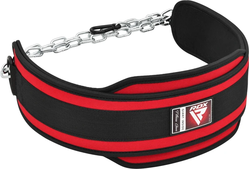 RDX T7 Krafttraining Dip Gürtel Mit Kette