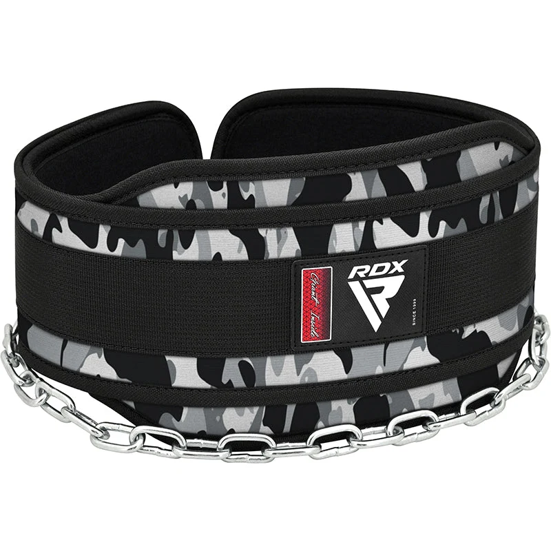 RDX T7 Krafttraining Dip Gürtel Mit Kette
