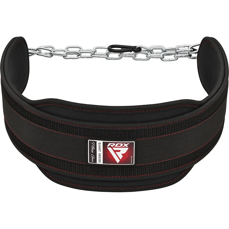 RDX T7 Krafttraining Dip Gürtel Mit Kette