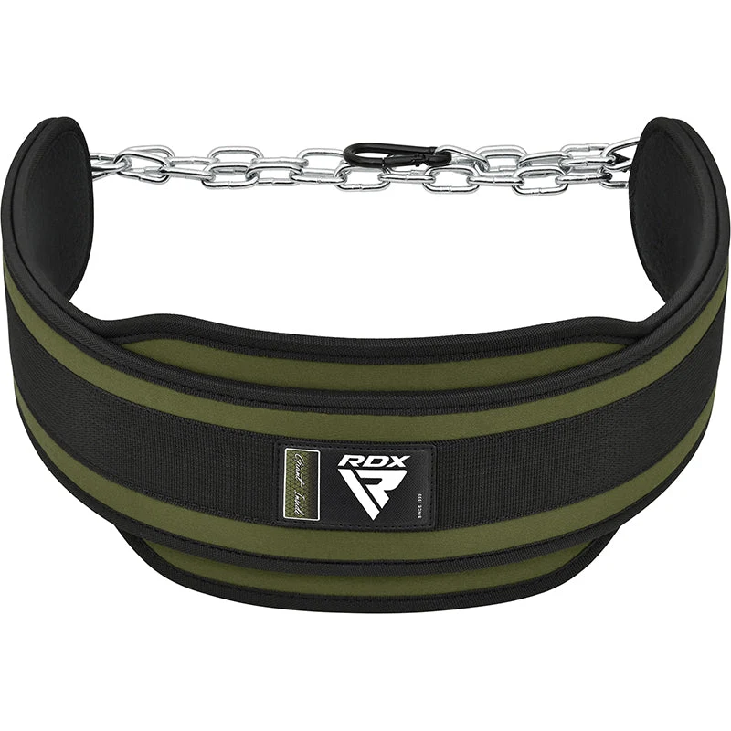 RDX T7 Krafttraining Dip Gürtel Mit Kette
